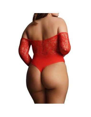 Body CROTCHLESS Rouge