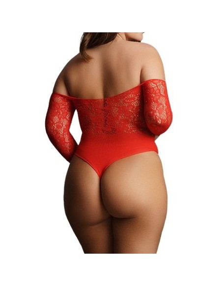 Body CROTCHLESS Rouge