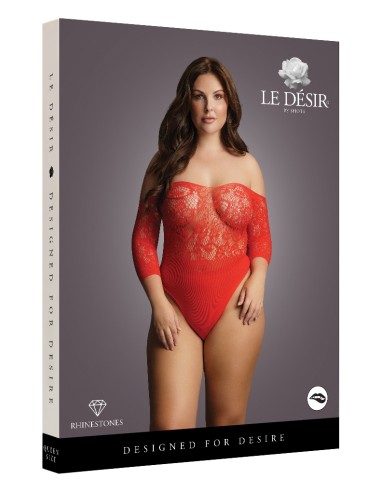 Body CROTCHLESS Rouge