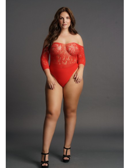 Body CROTCHLESS Rouge