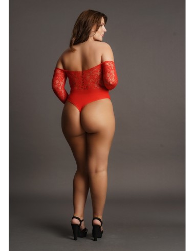 Body CROTCHLESS Rouge