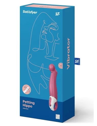 Sextoy Petting Hippo - 23 x 5 cm