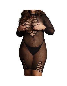 Robe sexy Grande Taille LONG SLEEVE Noire