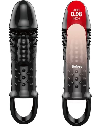 Gaine de pénis vibrante Cecelia Pretty Love 13 x 4cm