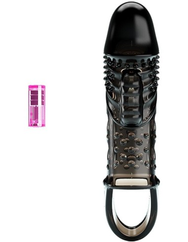 Gaine de pénis vibrante Cecelia Pretty Love 13 x 4cm