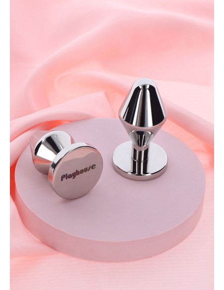 Plug en métal Massive Steel M 7 x 3.8cm Plug en métal Massive Steel M 7 x 3.8cm