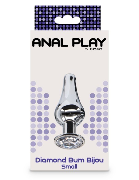 Plug Bijou anal Diamond Bum S 9 x 3.2cm