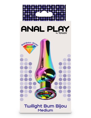 Plug Bijou anal Twilight Bum M 10 x 3.4cm