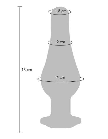 Plug Bijou anal Twilight Bum L 12 x 4cm Plug Bijou anal Twilight Bum L 12 x 4cm