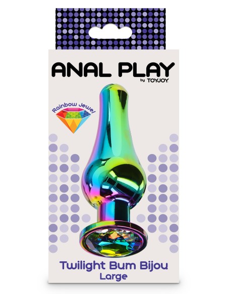 Plug Bijou anal Twilight Bum L 12 x 4cm Plug Bijou anal Twilight Bum L 12 x 4cm