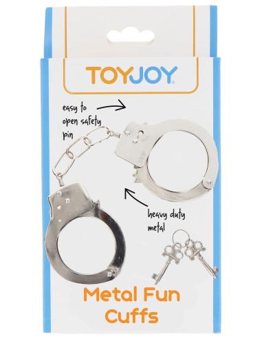 Menottes en métal Fun Cuffs Argentées