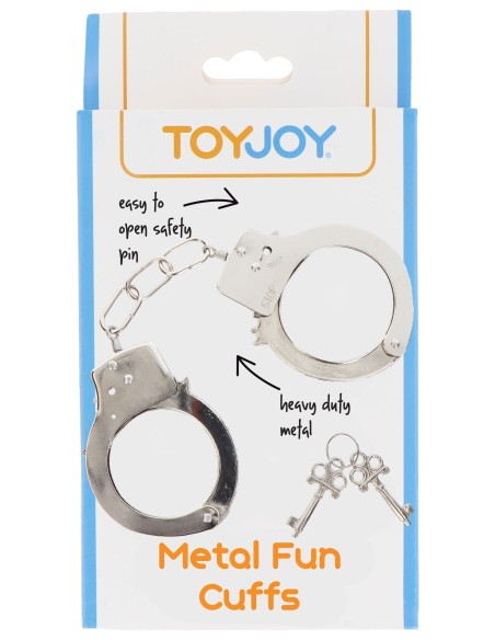 Menottes en métal Fun Cuffs Argentées