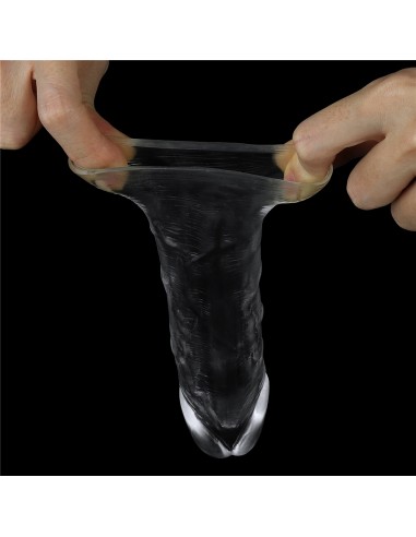 Gaine de pénis Flawless 15 x 4cm Transparente