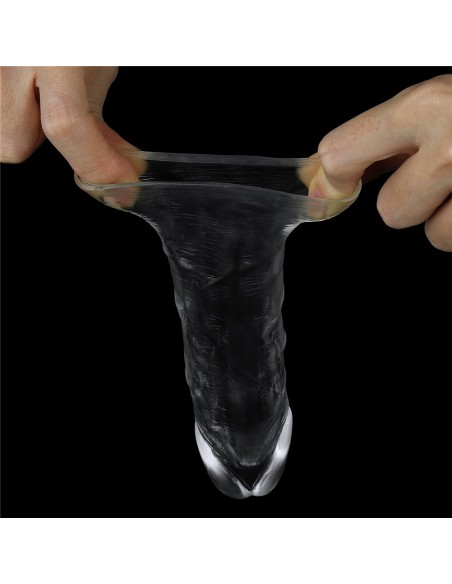 Gaine de pénis Flawless 15 x 4cm Transparente Gaine de pénis Flawless 15 x 4cm Transparente