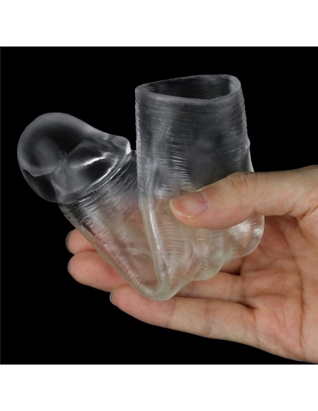 Gaine de pénis Flawless 15 x 4cm Transparente Gaine de pénis Flawless 15 x 4cm Transparente