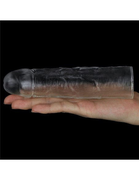 Gaine de pénis Flawless 15 x 4cm Transparente Gaine de pénis Flawless 15 x 4cm Transparente