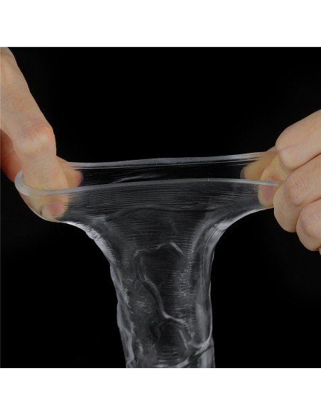 Gaine de pénis Flawless 19 x 4cm Transparente
