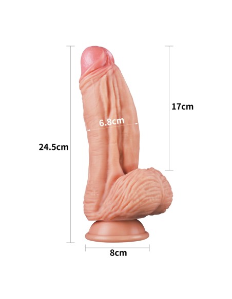 Gode réaliste Ttbm Cock 18 x 6.5cm