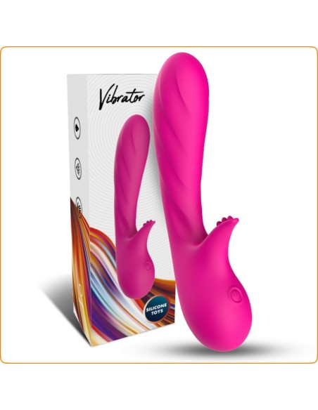 Vibro Rabbit Romance 18cm Rose Vibro Rabbit Romance 18cm Rose