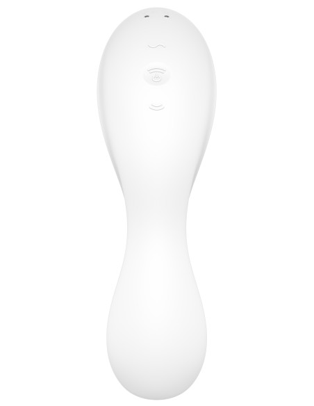 Stimulateur de clitoris connecté Curvy trinity 5+ Satisfyer Blanc
