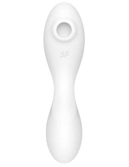 Stimulateur de clitoris connecté Curvy trinity 5+ Satisfyer Blanc
