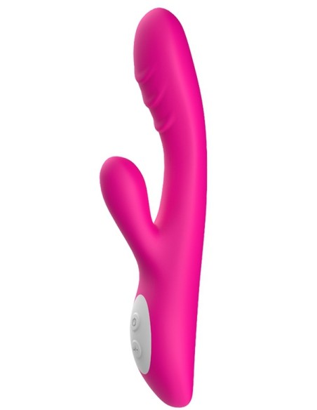 Vibro Rabbit chauffant Spark 22cm Rose