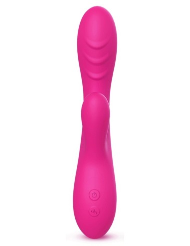 Vibro Rabbit chauffant Spark 22cm Rose