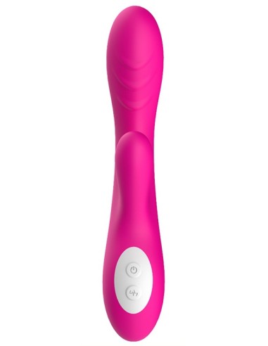 Vibro Rabbit chauffant Spark 22cm Rose