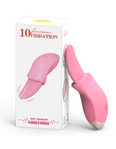 Langue vibrante Sex Tongue 10 Vibrations