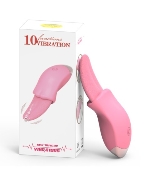 Langue vibrante Sex Tongue 10 Vibrations
