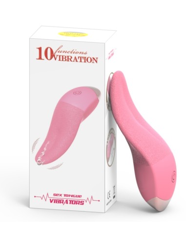Langue vibrante Silicone Eugton 10 Vibrations