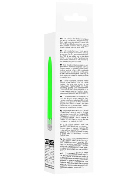Mini Vibro Eleni 14cm Vert Mini Vibro Eleni 14cm Vert