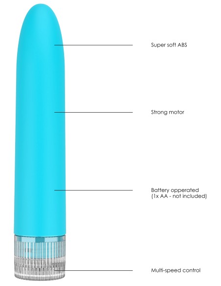 Mini Vibro Eleni 14cm Turquoise Mini Vibro Eleni 14cm Turquoise