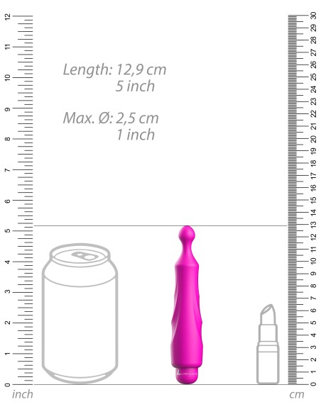 Stimulateur de clitoris Dido 13cm Rose