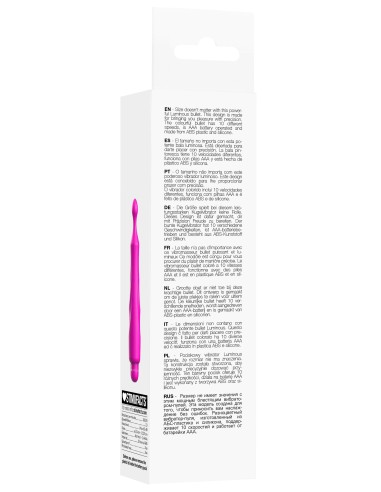 Stimulateur de clitoris Dido 13cm Rose