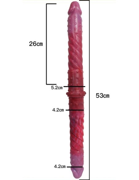 Double gode Duo Twist 53 x 4.2cm