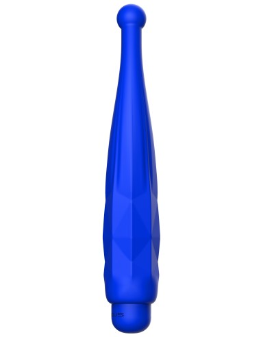 Mini vibro Lyra 15cm Bleu