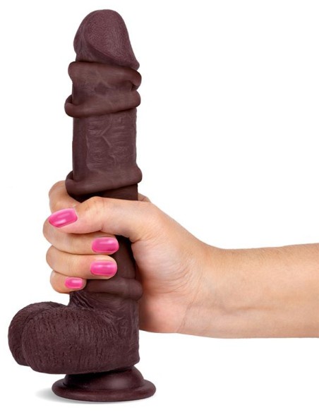 Gode réaliste Slidy Cock 17 x 4cm Marron Gode réaliste Slidy Cock 17 x 4cm Marron