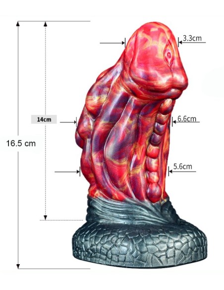 Gode Dragon Futax 14 x 6cm
