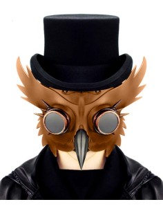 Masque Steampunk Hibou