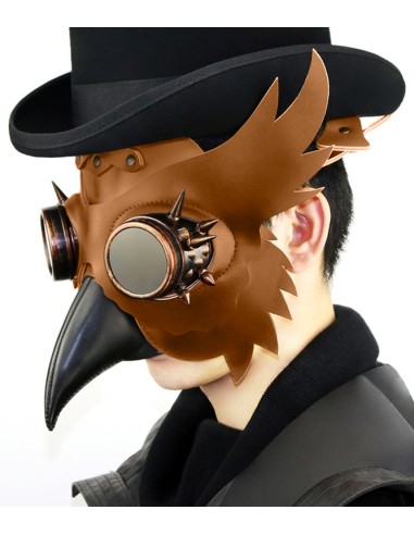 Masque STEAMPUNK Hibou