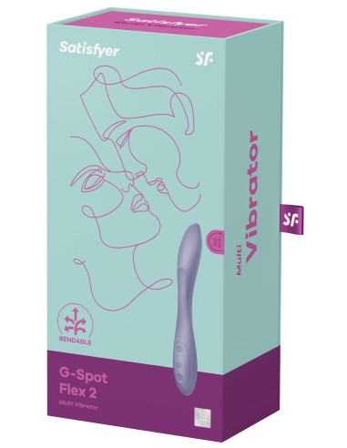 Vibro G-Spot Flex 2 Satisfyer 20cm Violet