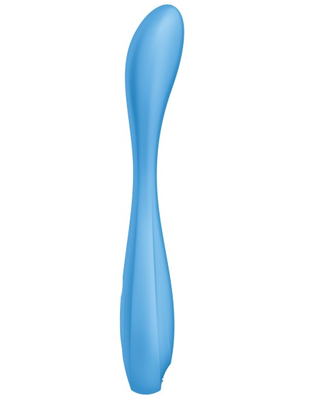 Vibro connecté G-SPOT FLEX 4+ Satisfyer 20cm Bleu