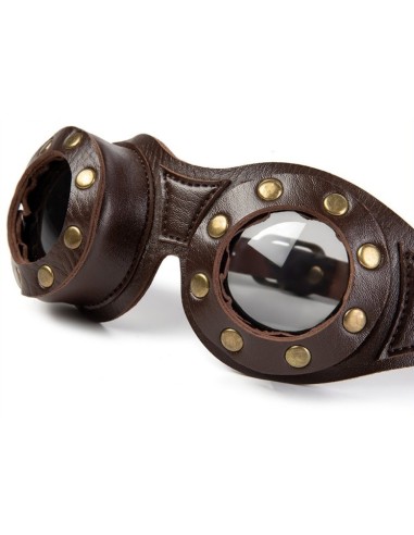 Paire de lunettes Motor Marron