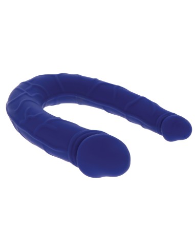 Mini Double gode U-Shape 11 x 3.1cm Bleu