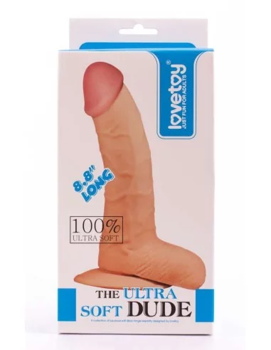 Gode réaliste Alex Soft Dude 17 x 4.5cm