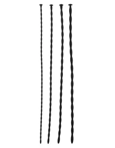 4 Tiges à Urètre pour dilatation 29 x 0.4 cm