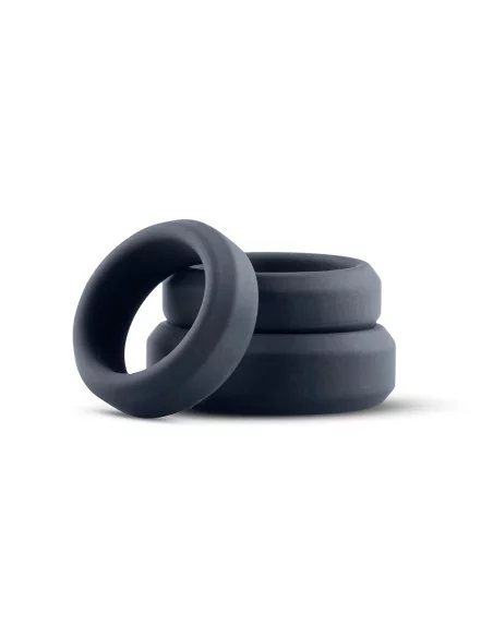 Set de 3 cockrings Boners silicone Set de 3 cockrings Boners silicone