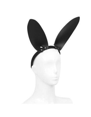 Oreilles de lapin Bunny Simili noir