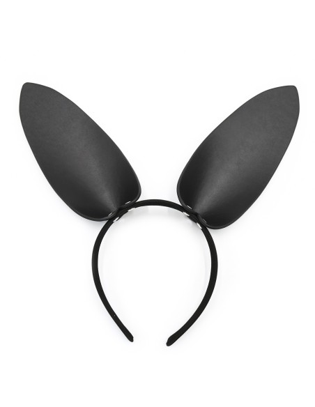Oreilles de lapin Bunny Simili noir